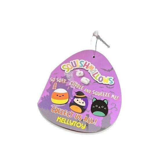Squishmallow Cannon Candycorn Halloween Official Kellytoy Plush Stuffed Toy NWT - Picture 6 of 9
